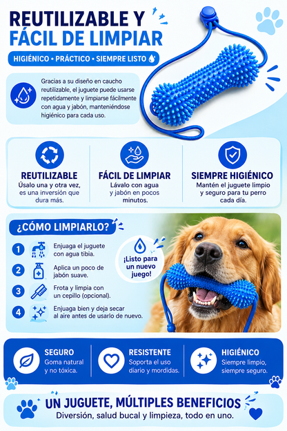 Jugete Dental 2x1 para Perros